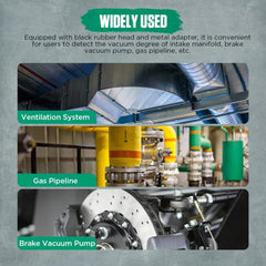 DUOYI Digital Brake Vacuum Pump Measuring Gauge Differential Pressure Gauge