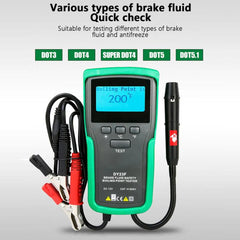 DUOYI Brake Fluid Boiling Point Tester Automotive Brake Diagnostic Tool