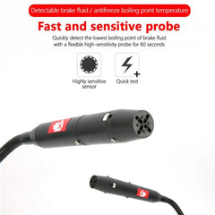 DUOYI Brake Fluid Boiling Point Tester Automotive Brake Diagnostic Tool