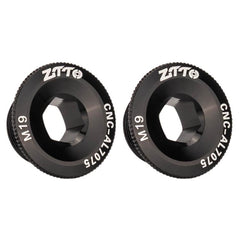 2pcs ZTTO Bicycle Aluminum Alloy Crank Cover Mountain Bike Crank Screws