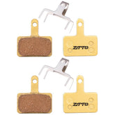 2pairs ZTTO Mountain Bike Full Metal Copper Base Lining Oil Disc Block Brake Pad