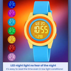 SKMEI 2429 Youth Electronic Watch Simple Outdoor Sports Watch