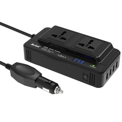 Meind 200W Car Inverter To 220V Fast Charging Dual Socket