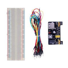 MB-102 830-hole Breadboard + Power Module + 65 Breadboard Wires