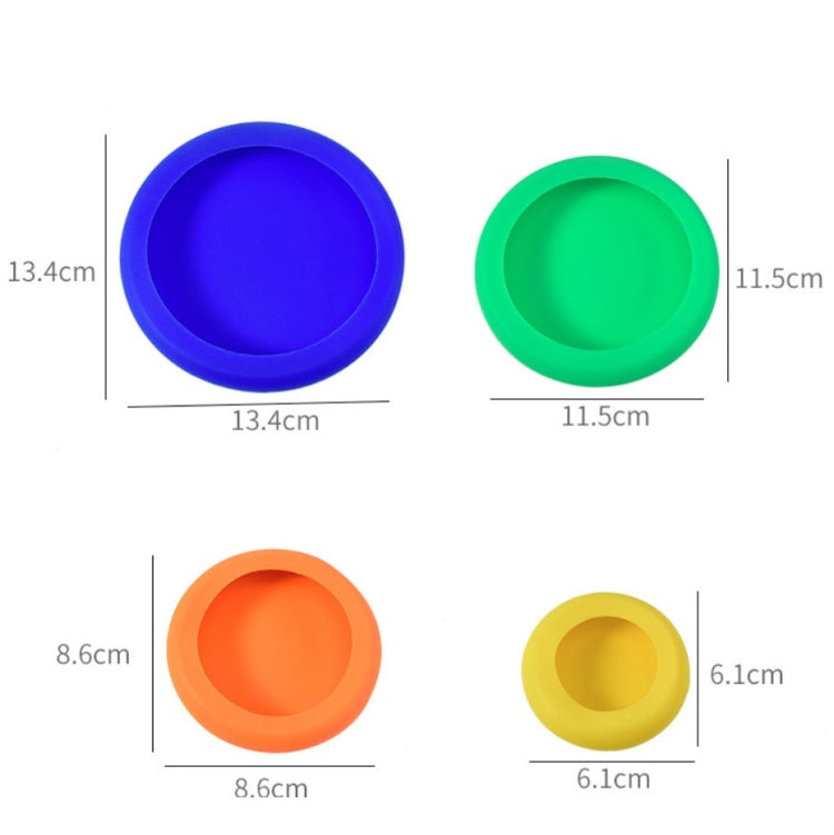 3 Sets 4 in 1 Silicone Fresh-Keeping Cover Set Multifunctional Fruit And Vegetable Sealable Stretchable Silicone Bowl Cover Random Color Delivery, Silicone Fresh-Keeping Cover 3 Sets 4 in 1 Silicone Fresh-Keeping Cover Set Multifunctional Fruit And Vegetable Sealable Stretchable Silicone Bowl Cover Random Color Delivery, Silicone Fresh-Keeping Cover