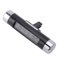 2 in 1 Car Auto Thermometer Clock Calendar LCD Display Screen, Car Auto Thermometer