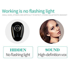 Miniauriculares Bluetooth S065 deportivos con micrófono para todos los teléfonos