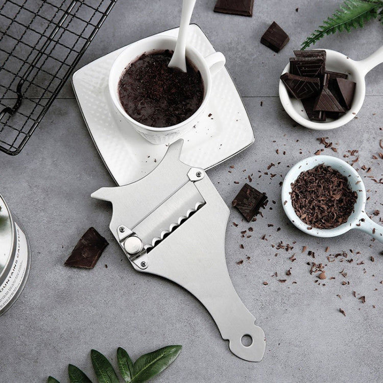 Fork-shaped Chocolate Planer Stainless Steel Truffle Slicer Cheese Grater, Cheese Slicer 6 Fork-shaped Chocolate Planer Stainless Steel Truffle Slicer Cheese Grater, Cheese Slicer 6