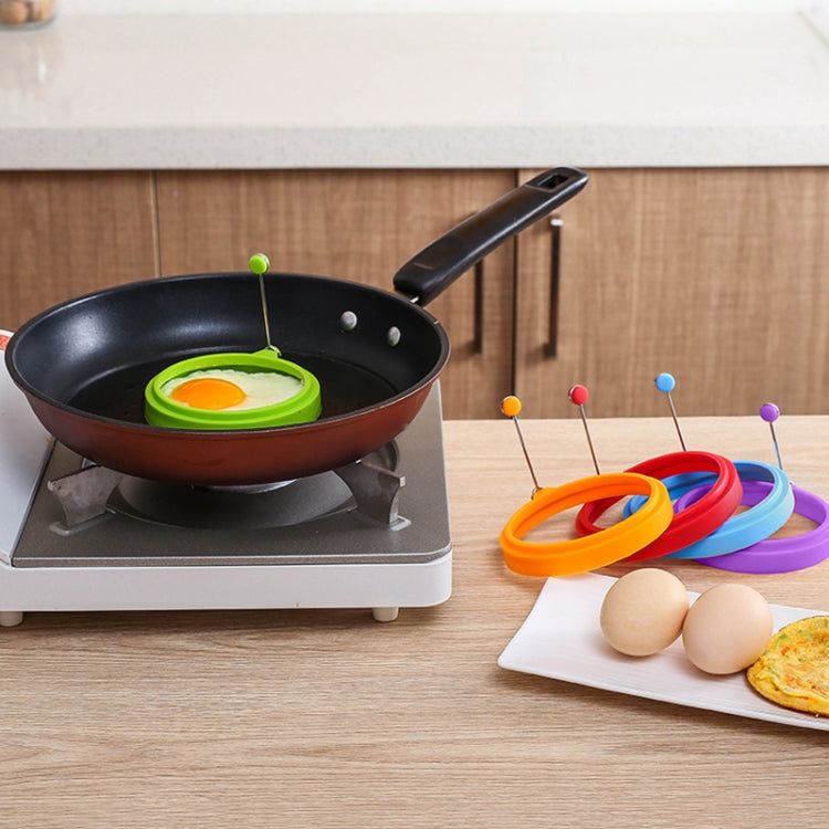 DIY Breakfast Round Silicone Egg Ring Fried Egg Mould Pancake Ring Non-stick Kitchen Cooking Mould, Round, Blue, Round, Green, Round, Orange, Round, Red DIY Breakfast Round Silicone Egg Ring Fried Egg Mould Pancake Ring Non-stick Kitchen Cooking Mould, Round, Blue, Round, Green, Round, Orange, Round, Red