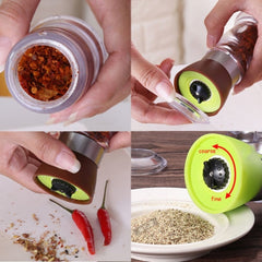 Multi-Function Seasoning Tank Kitchen Gadget Manual Creative Pepper Grinder