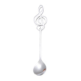 Creative Musical Note Spoon Coffee Stirring Scoop Stainless Steel Titanium Music Bar Spoon Gift Spoon