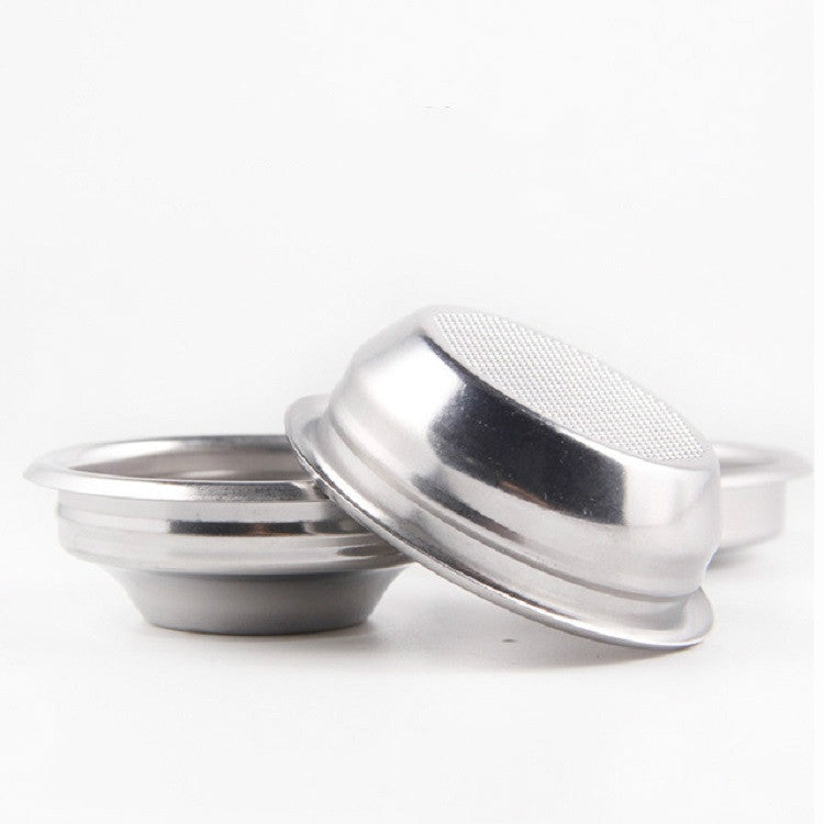 Semi-automatic Coffee Machine Stainless Steel Powder Bowl Brewing Head Filter Bottomless Handle Filter, Single Cup 58mm Universal Semi-automatic Coffee Machine Stainless Steel Powder Bowl Brewing Head Filter Bottomless Handle Filter, Single Cup 58mm Universal