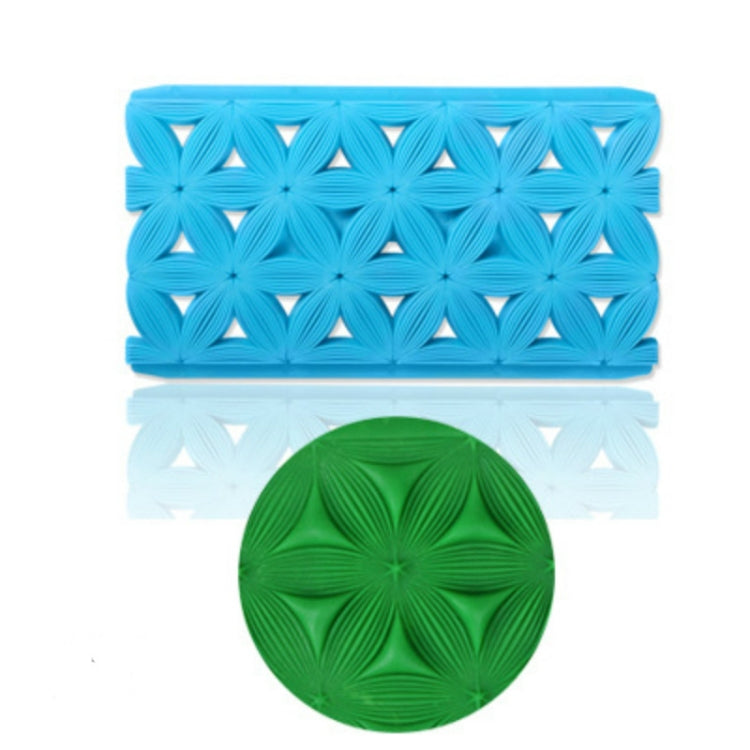 2 PCS Cake Fondant Tool Heart Shaped Diamond Texture Plaid Overpass Quyi Seal Printing Mould 2 PCS Cake Fondant Tool Heart Shaped Diamond Texture Plaid Overpass Quyi Seal Printing Mould