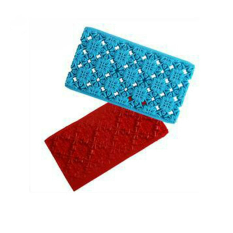 2 PCS Cake Fondant Tool Heart Shaped Diamond Texture Plaid Overpass Quyi Seal Printing Mould 2 PCS Cake Fondant Tool Heart Shaped Diamond Texture Plaid Overpass Quyi Seal Printing Mould