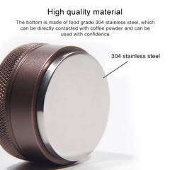 Macaron Stainless Steel Coffee Powder Flat Powder Filling Device, Flat, Three Pulp, Thread