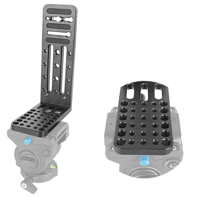 BXIN L130C Universal L-shaped Vertical Clapper SLR Tripod Hydraulic Pan/tilt Quick Release Plate Suitable For Shadow Stabilizer, BEXIN L130C BXIN L130C Universal L-shaped Vertical Clapper SLR Tripod Hydraulic Pan/tilt Quick Release Plate Suitable For Shadow Stabilizer, BEXIN L130C