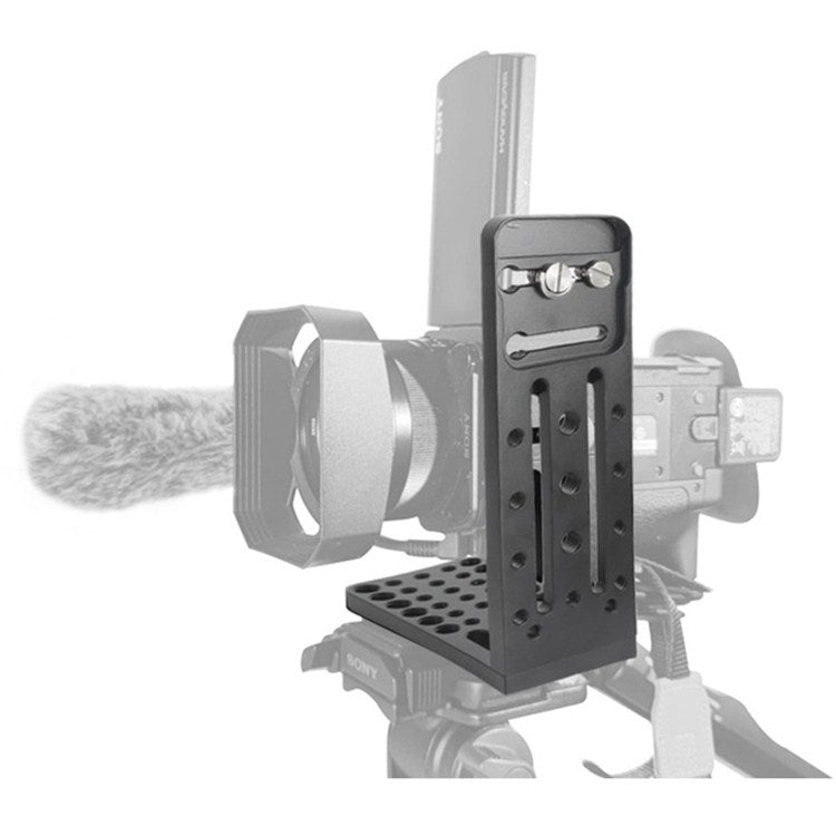 BXIN L130C Universal L-shaped Vertical Clapper SLR Tripod Hydraulic Pan/tilt Quick Release Plate Suitable For Shadow Stabilizer, BEXIN L130C BXIN L130C Universal L-shaped Vertical Clapper SLR Tripod Hydraulic Pan/tilt Quick Release Plate Suitable For Shadow Stabilizer, BEXIN L130C