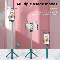 R1 Multifunctional Bluetooth Tripod Selfie Stick