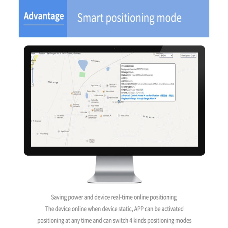 TK202B 2G Car Truck Vehicle Tracking GSM GPRS GPS Tracker Support AGPS, Battery Capacity: 5000MA TK202B 2G Car Truck Vehicle Tracking GSM GPRS GPS Tracker Support AGPS, Battery Capacity: 5000MA