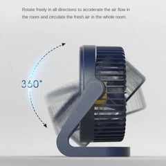 Mini ventilador eléctrico USB de escritorio