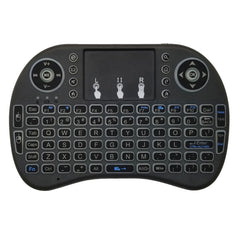 Support Language: English i8 Air Mouse Wireless Backlight Keyboard with Touchpad for Android TV Box & Smart TV & PC Tablet & Xbox360 & PS3 & HTPC/IPTV