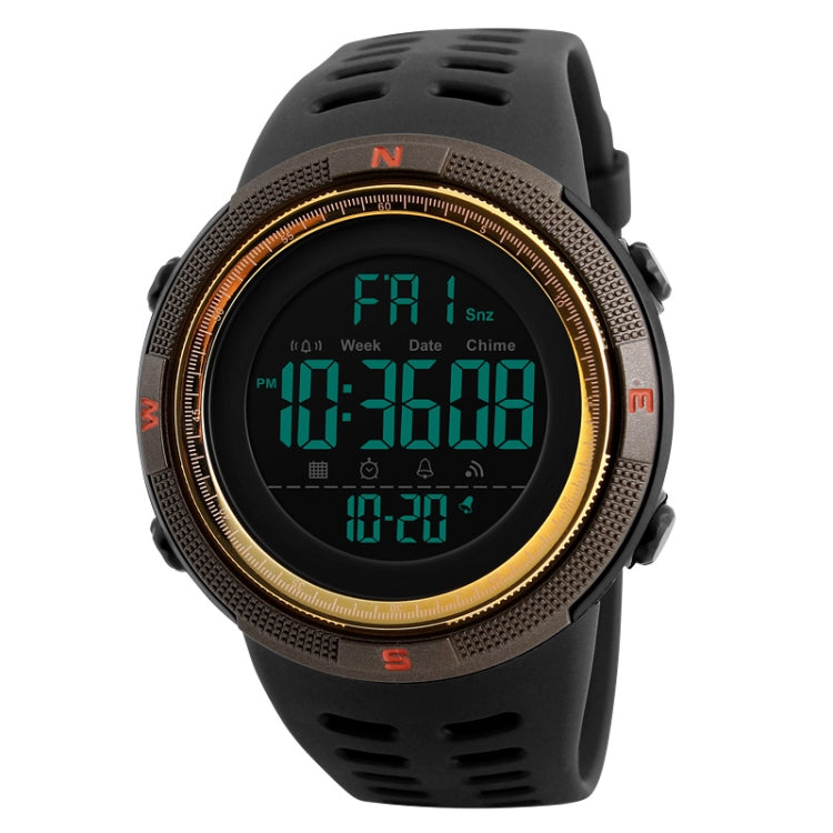 SKMEI 1251 Men Fashionable Outdoor 50m Waterproof Sports Watch Digital Watch with PU Watchband SKMEI 1251 Men Fashionable Outdoor 50m Waterproof Sports Watch Digital Watch with PU Watchband