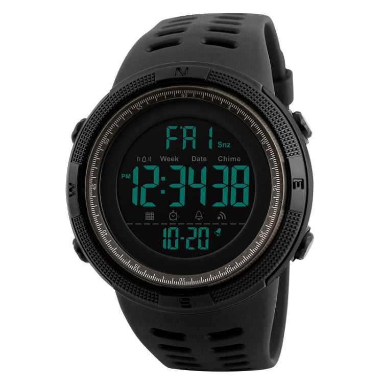 SKMEI 1251 Men Fashionable Outdoor 50m Waterproof Sports Watch Digital Watch with PU Watchband SKMEI 1251 Men Fashionable Outdoor 50m Waterproof Sports Watch Digital Watch with PU Watchband