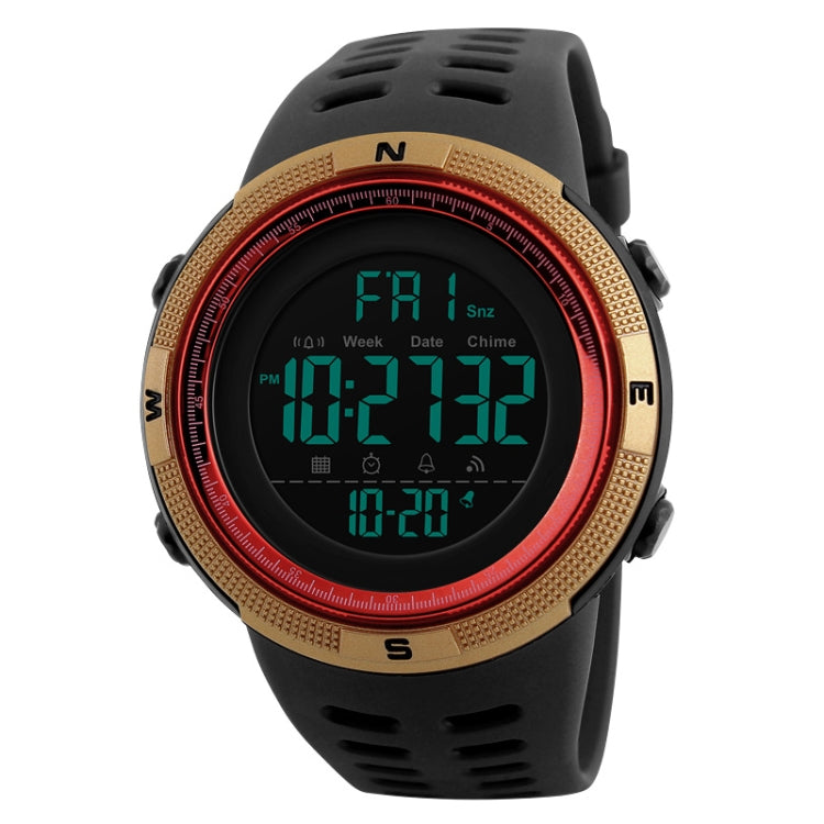 SKMEI 1251 Men Fashionable Outdoor 50m Waterproof Sports Watch Digital Watch with PU Watchband SKMEI 1251 Men Fashionable Outdoor 50m Waterproof Sports Watch Digital Watch with PU Watchband