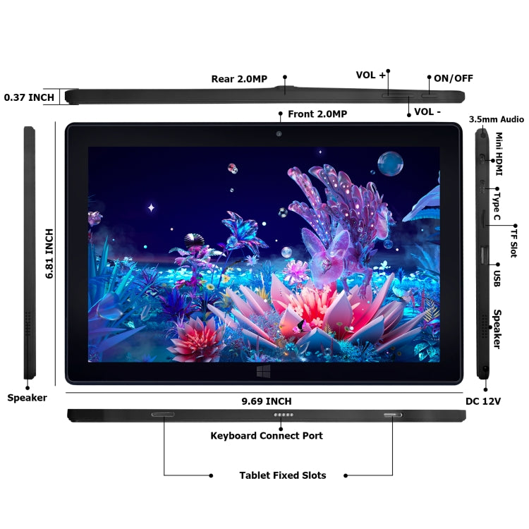 Windows 10, Intel Celeron J3455 Quad Core, Support TF Card & HDMI & Bluetooth & Dual WiFi, with Keyboard, J3455 8GB+128GB with Keyboard Windows 10, Intel Celeron J3455 Quad Core, Support TF Card & HDMI & Bluetooth & Dual WiFi, with Keyboard, J3455 8GB+128GB with Keyboard