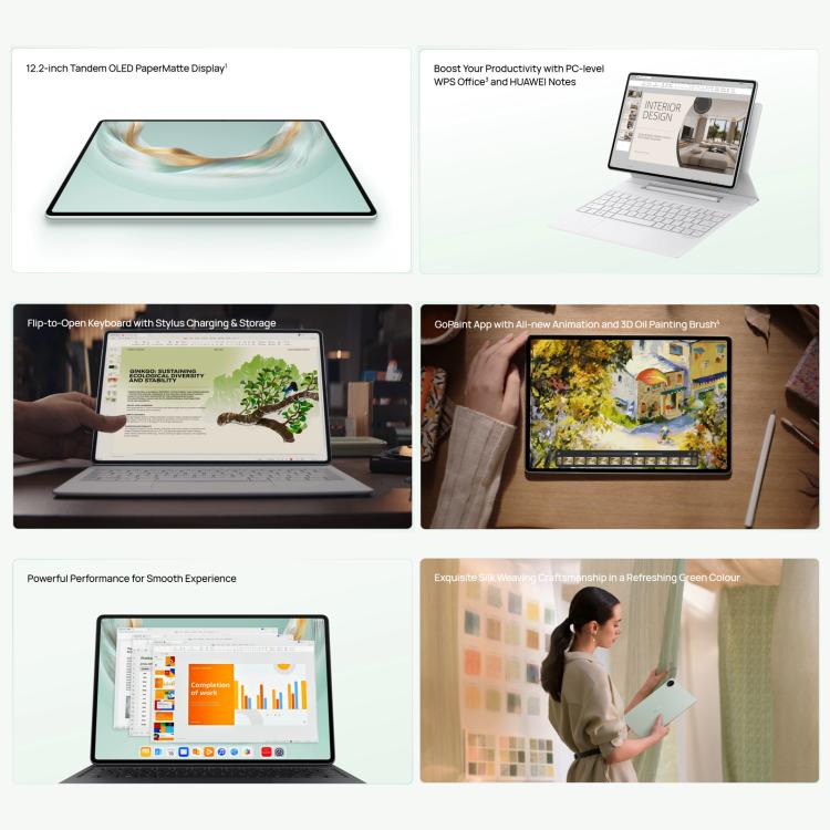 HUAWEI MatePad Pro 12.2 inch 2025 WiFi, 12GB+512GB, HarmonyOS 5.0 Hisilicon Kirin 9020A, Not Support Google Play HUAWEI MatePad Pro 12.2 inch 2025 WiFi, 12GB+512GB, HarmonyOS 5.0 Hisilicon Kirin 9020A, Not Support Google Play