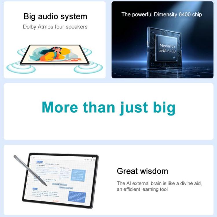 Lenovo Xiaoxin Pad 12.1 inch 2025 WiFi Tablet, 8GB+128GB, MediaTek Dimensity 6400 Octa Core,US Plug Lenovo Xiaoxin Pad 12.1 inch 2025 WiFi Tablet, 8GB+128GB, MediaTek Dimensity 6400 Octa Core,US Plug
