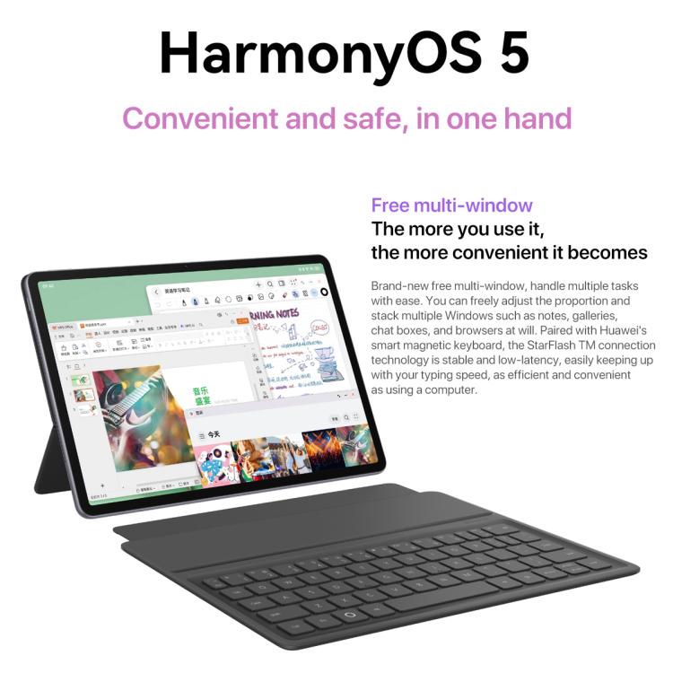 HUAWEI MatePad 11.5 S 2025 WiFi Dynamic Edition, 8GB+256GB, HarmonyOS 5.0 Hisilicon Kirin T92C, Not Support Google Play HUAWEI MatePad 11.5 S 2025 WiFi Dynamic Edition, 8GB+256GB, HarmonyOS 5.0 Hisilicon Kirin T92C, Not Support Google Play