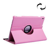 Litchi Texture Horizontal Flip 360 Degrees Rotation Leather Case for Huawei MediaPad T5 10.1, with Holder