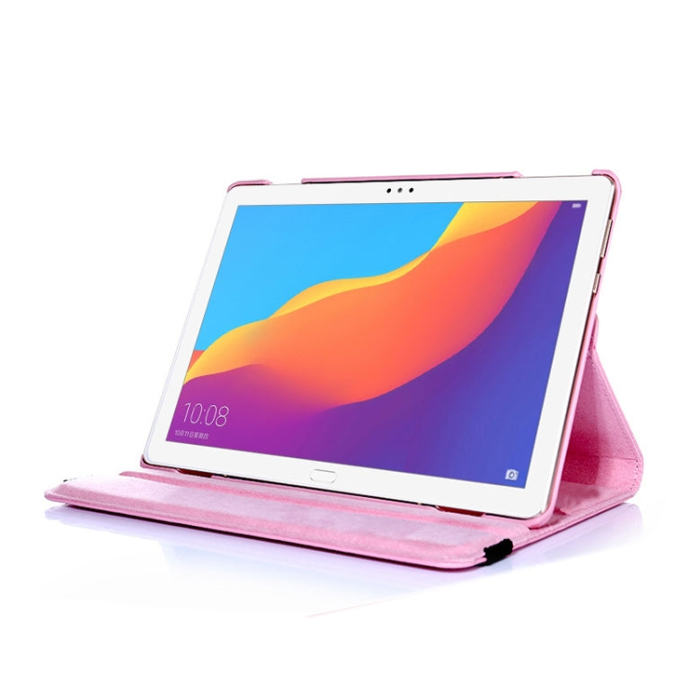 Litchi Texture Horizontal Flip 360 Degrees Rotation Leather Case for Huawei MediaPad T5 10.1, with Holder Litchi Texture Horizontal Flip 360 Degrees Rotation Leather Case for Huawei MediaPad T5 10.1, with Holder