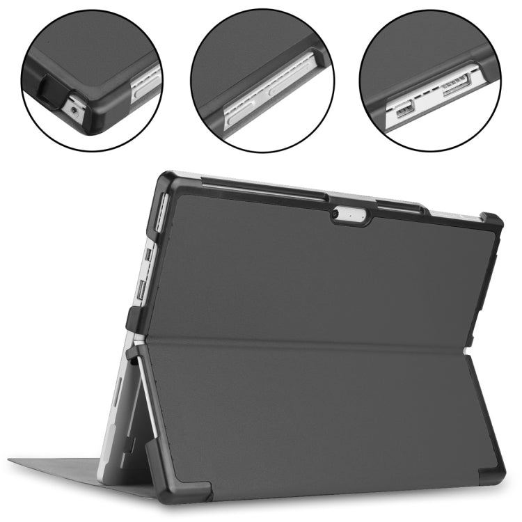 Custer Texture Horizontal Flip PU Leather Case for Microsoft Surface Pro 4 / 5 / 6 / 7 12.3 inch, with Holder & Pen Slot Custer Texture Horizontal Flip PU Leather Case for Microsoft Surface Pro 4 / 5 / 6 / 7 12.3 inch, with Holder & Pen Slot