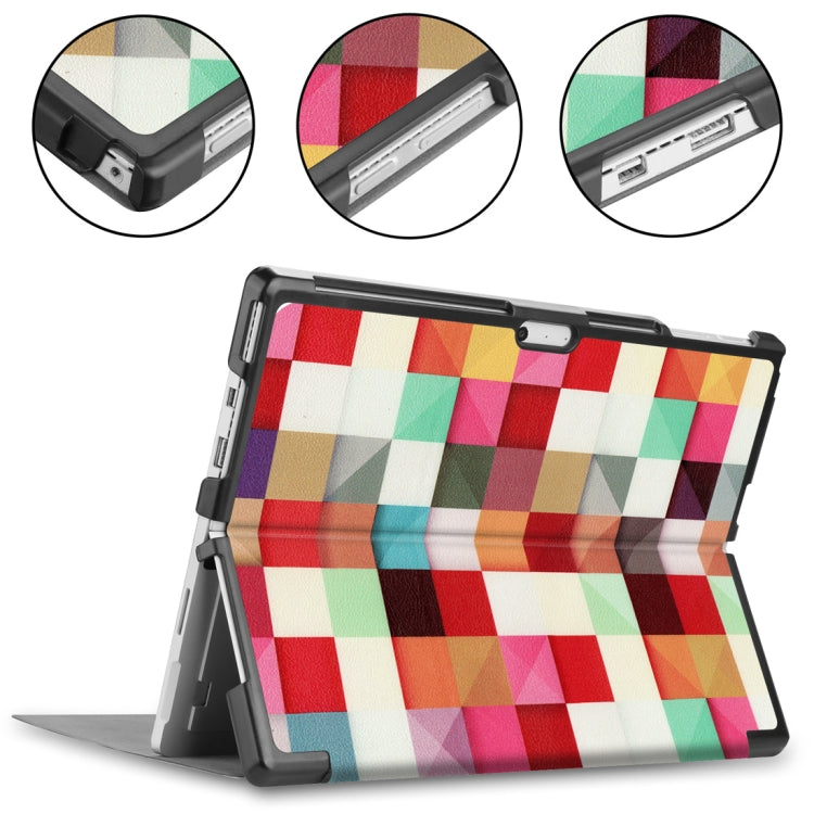 Magic Cube Pattern Colored Painted Horizontal Flip PU Leather Case for Microsoft Surface Pro 4 / 5 / 6 12.3 inch, with Holder & Pen Slot Magic Cube Pattern Colored Painted Horizontal Flip PU Leather Case for Microsoft Surface Pro 4 / 5 / 6 12.3 inch, with Holder & Pen Slot