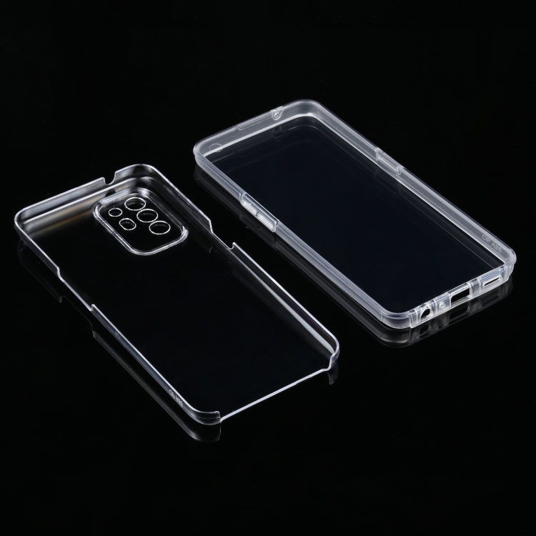 For OPPO F19 Pro+ 5G/A94 5G/Reno5 Z PC+TPU Ultra-Thin Double-Sided All-Inclusive Transparent Case For OPPO F19 Pro+ 5G/A94 5G/Reno5 Z PC+TPU Ultra-Thin Double-Sided All-Inclusive Transparent Case