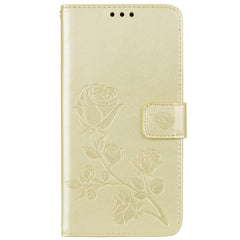 For Xiaomi Redmi Note 4X Roses Pressed Flowers Pattern Flip Leather Case with Holder & Card Slots & Wallet