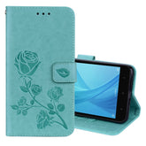 For Xiaomi  Redmi Note 5A Pro / Prime Roses Pressed Flowers Pattern Flip Leather Case with Holder & Card Slots & Wallet