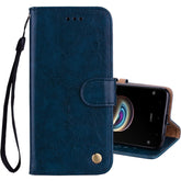 For Xiaomi Redmi 5A Business Style Oil Wax Texture Horizontal Flip Leather Case with Holder & Card Slots & Wallet & Lanyard