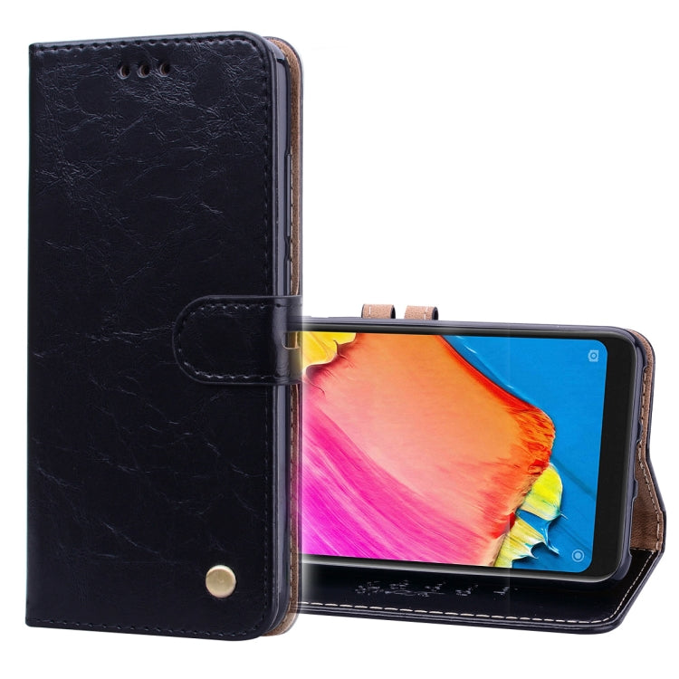 Business Style Oil Wax Texture Horizontal Flip Leather Case for Xiaomi Redmi Note 6 Pro, with Holder & Card Slots & Wallet Business Style Oil Wax Texture Horizontal Flip Leather Case for Xiaomi Redmi Note 6 Pro, with Holder & Card Slots & Wallet