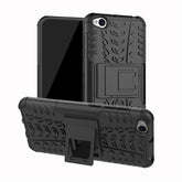 Tire Texture TPU+PC Shockproof Protective Case for Xiaomi Redmi Go, with Holder, For Xiaomi Redmi Go