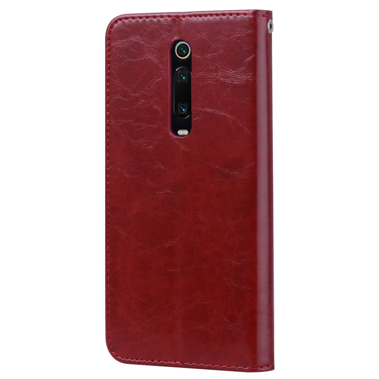 Business Style Oil Wax Texture Horizontal Flip Leather Case for Xiaomi Redmi K20 / K20 Pro, with Holder & Card Slots & Wallet Business Style Oil Wax Texture Horizontal Flip Leather Case for Xiaomi Redmi K20 / K20 Pro, with Holder & Card Slots & Wallet
