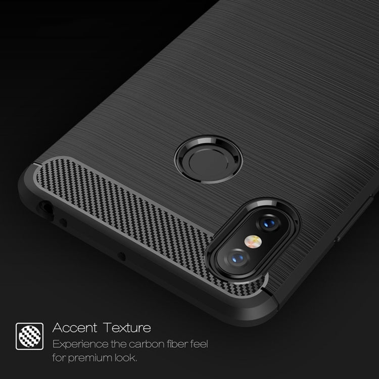 Brushed Texture Carbon Fiber Shockproof TPU Case for Xiaomi Mi Max 3, For Xiaomi Mi Max 3 Brushed Texture Carbon Fiber Shockproof TPU Case for Xiaomi Mi Max 3, For Xiaomi Mi Max 3