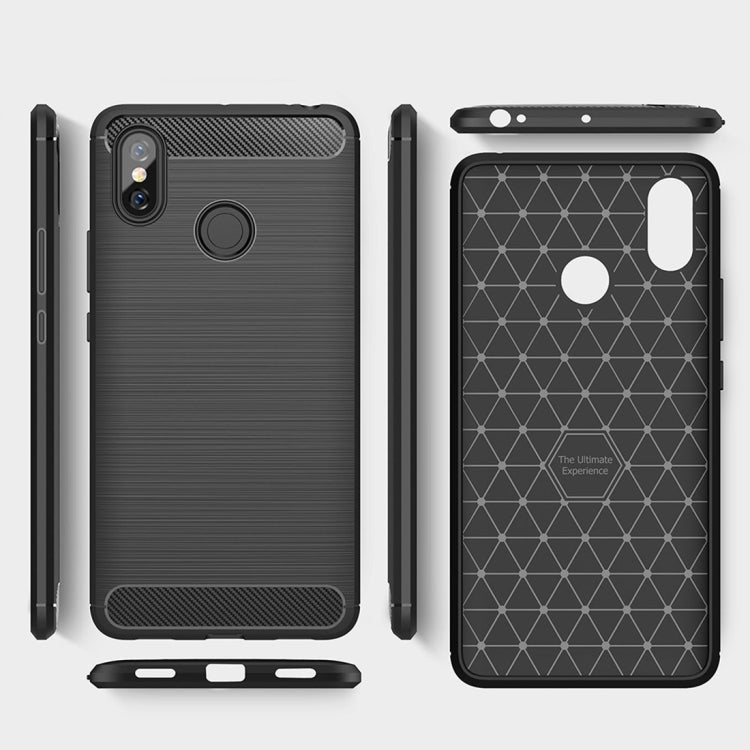 Brushed Texture Carbon Fiber Shockproof TPU Case for Xiaomi Mi Max 3, For Xiaomi Mi Max 3 Brushed Texture Carbon Fiber Shockproof TPU Case for Xiaomi Mi Max 3, For Xiaomi Mi Max 3