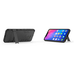 Shockproof PC + TPU Case for Xiaomi Pocophone F1, with Holder, Xiaomi Pocophone F1