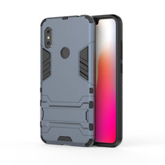 Shockproof PC + TPU Case for Xiaomi Redmi Note 6, with Holder, Xiaomi Redmi Note 6