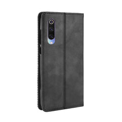 Magnetic Buckle Retro Texture Horizontal Flip Leather Case for Xiaomi Mi 9, with Holder & Card Slots & Wallet, For Xiaomi Mi 9