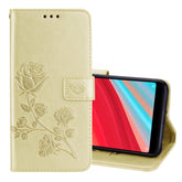 Rose Embossed Horizontal Flip Environmental PU Leather Case for Xiaomi Redmi S2, with Holder & Card Slots & Wallet