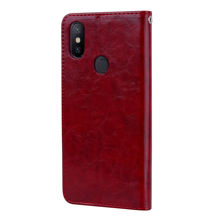 Business Style Oil Wax Texture Horizontal Flip Leather Case for Xiaomi Mi 6X / A2, with Holder & Card Slots & Wallet Business Style Oil Wax Texture Horizontal Flip Leather Case for Xiaomi Mi 6X / A2, with Holder & Card Slots & Wallet